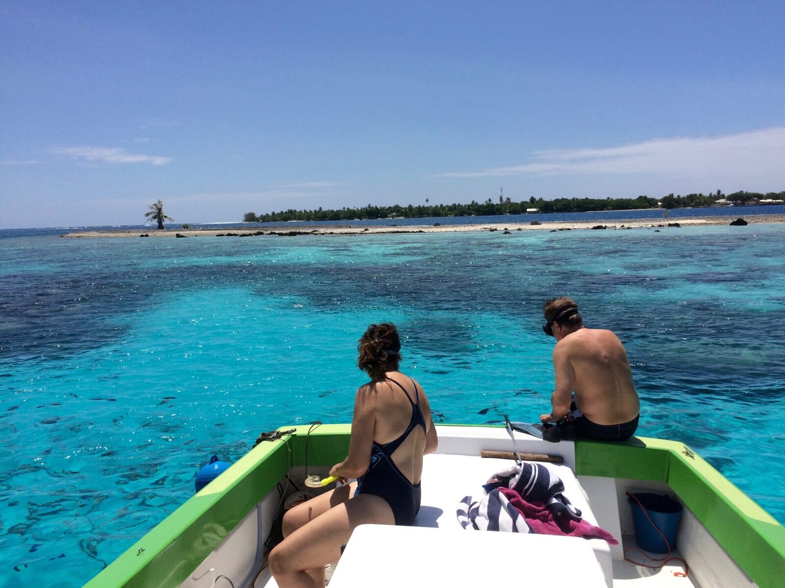 Blue lagoon tour, French Polynesia