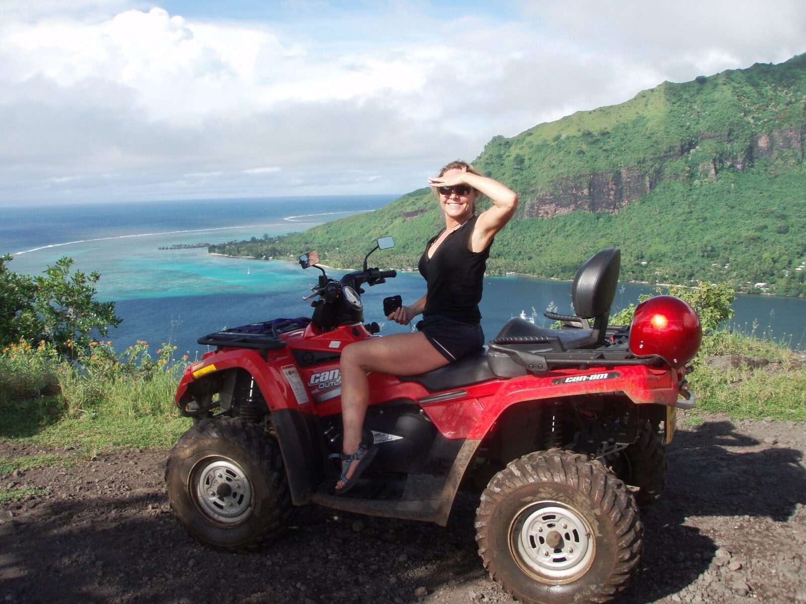 Moorea atv guided tours, French Polynesia